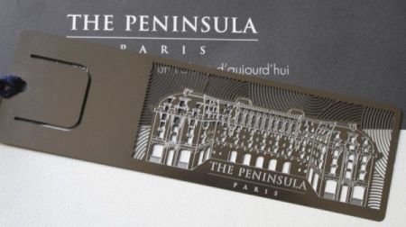 Marquage Page 'The Peninsula Paris'